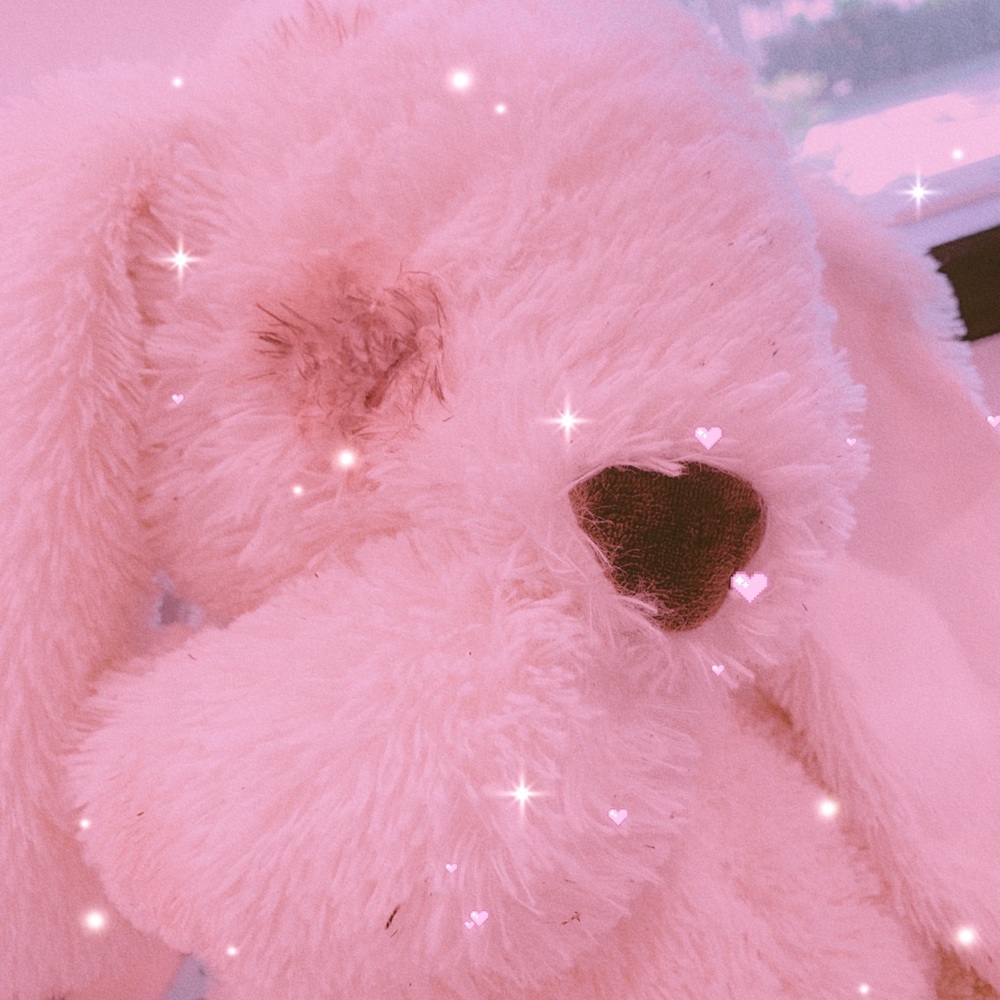 Super fluffy handmade stuffed animal!